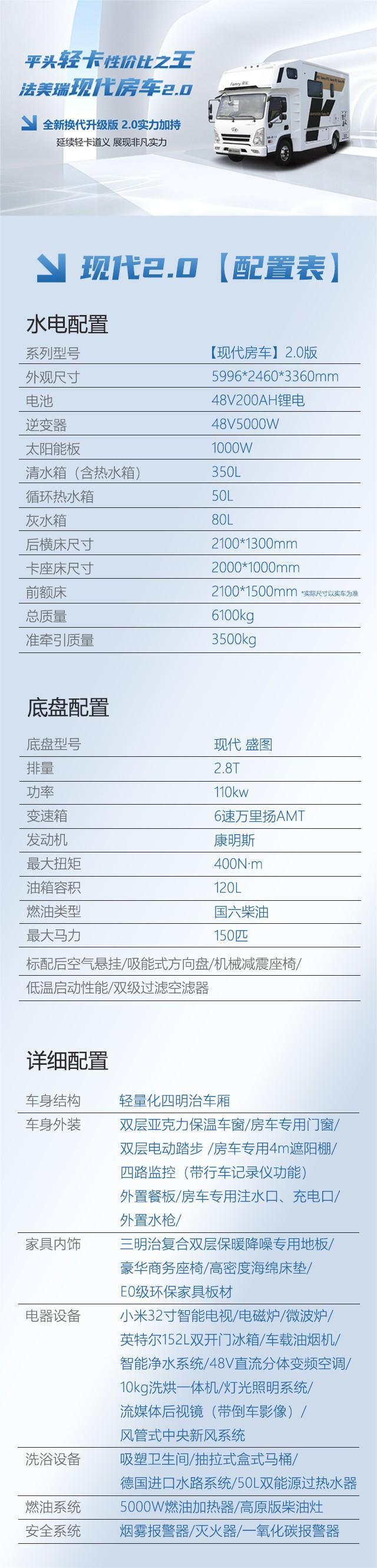 法美瑞现代-2.0升级版房车