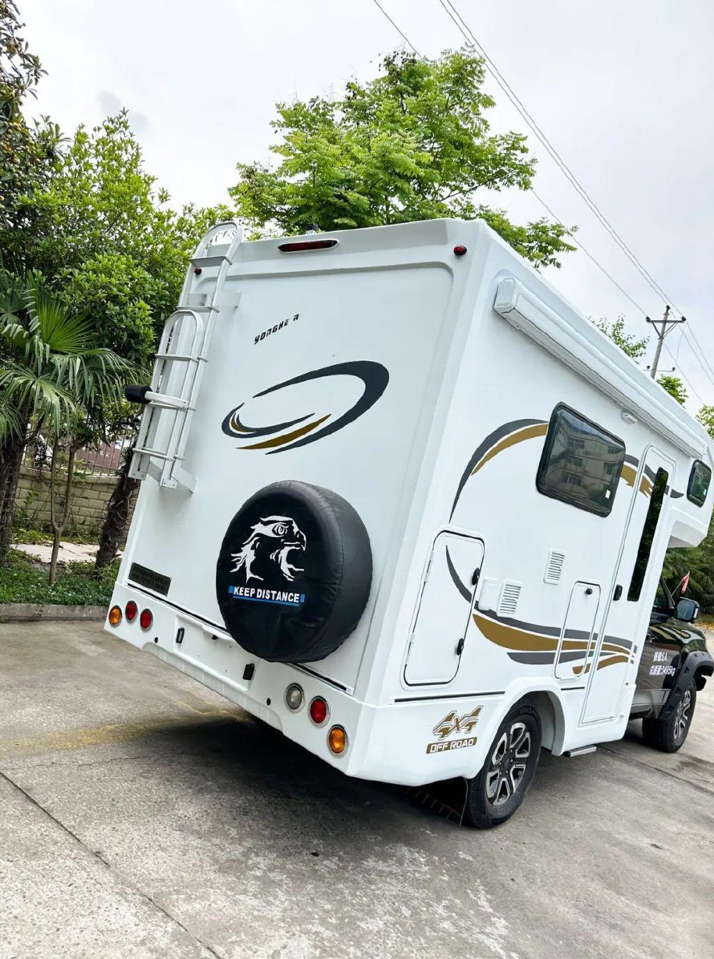 勇合房车·江铃大道敢探者 单排皮卡房车 雅致内饰 舒适旅居体验